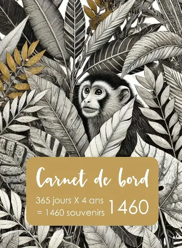 Carnet de bord 1460 - Jungle monkey